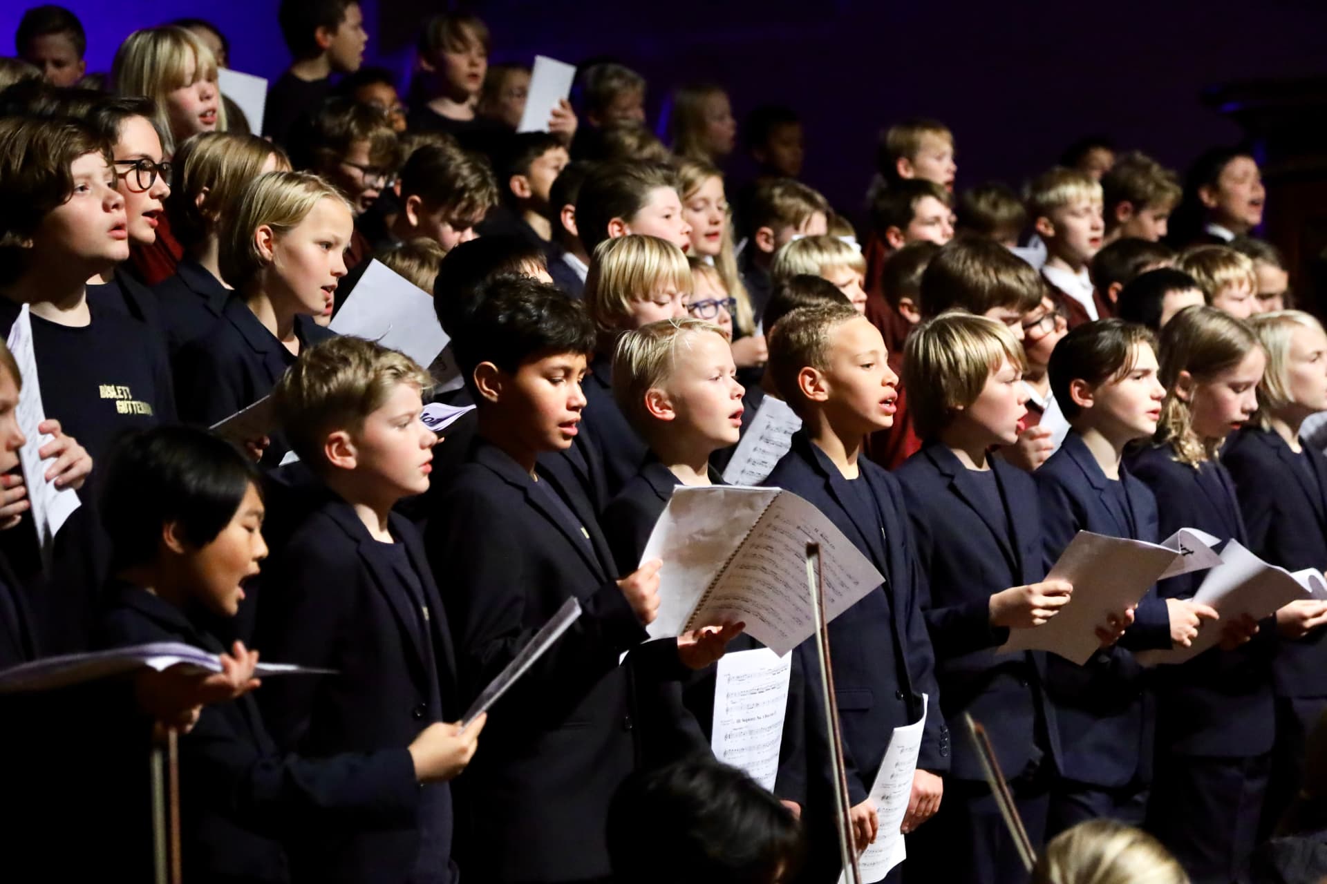 Bislett Guttekor på konsert